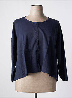 Vestă cu mâneci lungi albastru G!OZE femeie