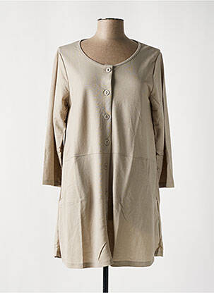 Tunică mâneci lungi bej G!OZE femeie