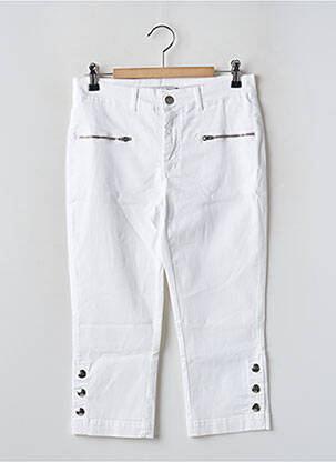 Pantalon trei sferturi alb PAUL BRIAL femeie