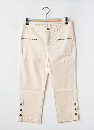 Pantalon trei sferturi bej PAUL BRIAL femeie