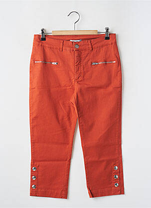 Pantalon trei sferturi portocalie PAUL BRIAL femeie