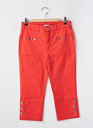 Pantalon trei sferturi roșu PAUL BRIAL femme