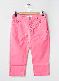 Pantalon trei sferturi roz PAUL BRIAL femme