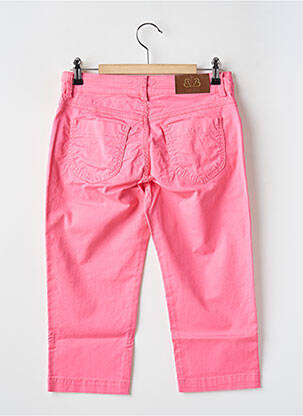 Pantalon trei sferturi roz PAUL BRIAL femeie