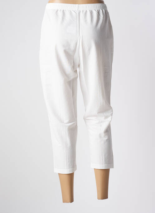 Pantalon trei sferturi ecru G!OZE femeie