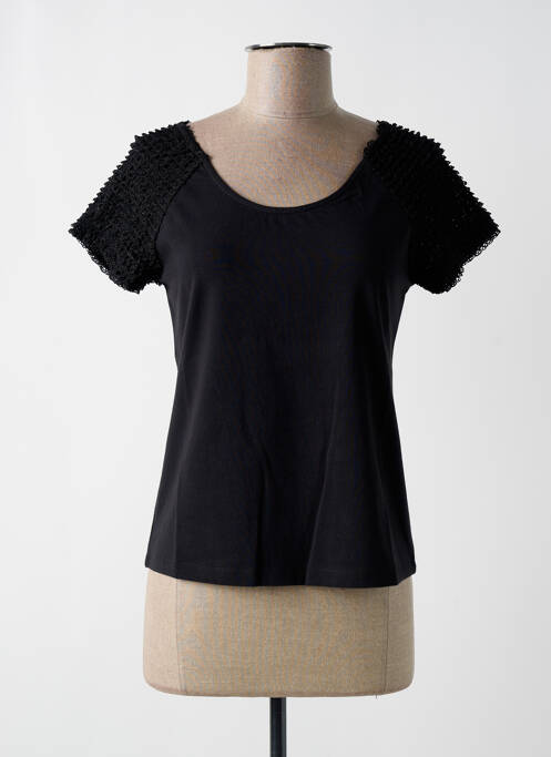 Tricou negru PAUL BRIAL femeie