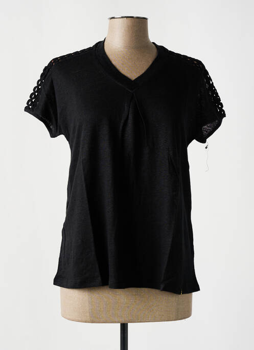 Tricou negru PAUL BRIAL femeie