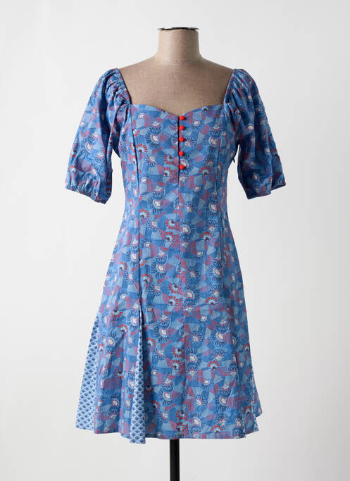 Rochie scurtă albastru PAUL BRIAL femeie