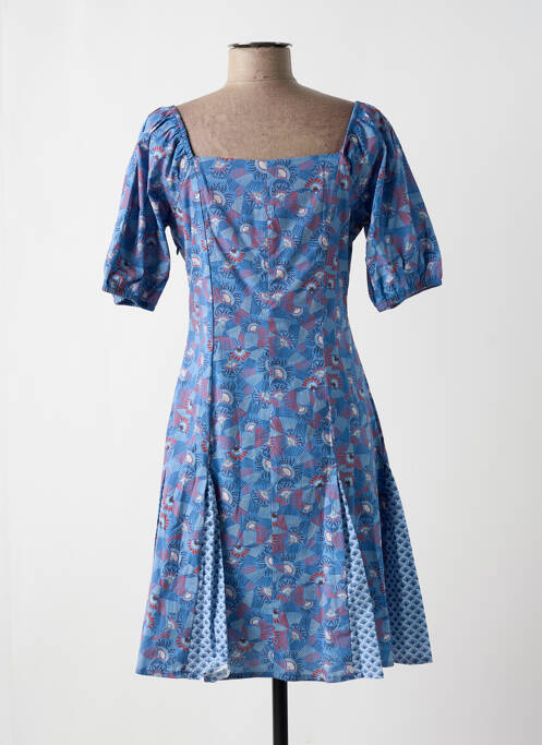 Rochie scurtă albastru PAUL BRIAL femeie