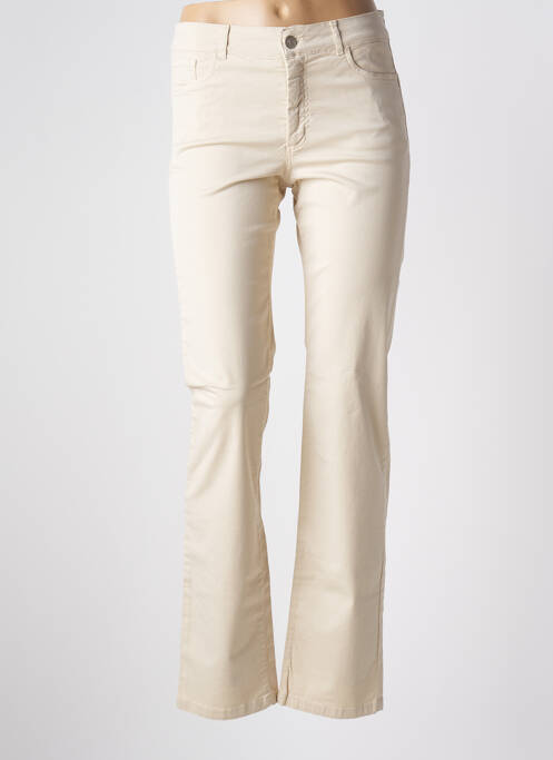 Pantalon drept bej PAUL BRIAL femeie