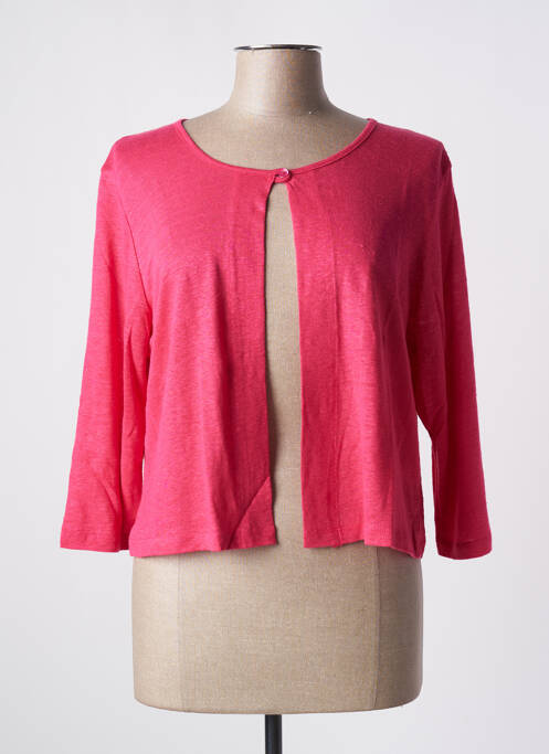 Vestă cu mâneci lungi roz PAUL BRIAL femeie