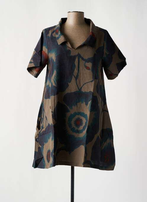 Rochie midi taupe G!OZE femeie