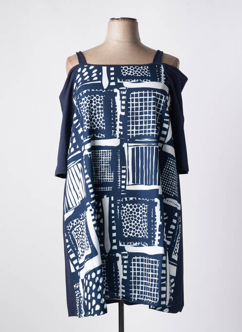 Rochie midi albastru G!OZE femeie