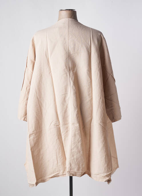 Vestă cu mâneci lungi bej G!OZE femeie