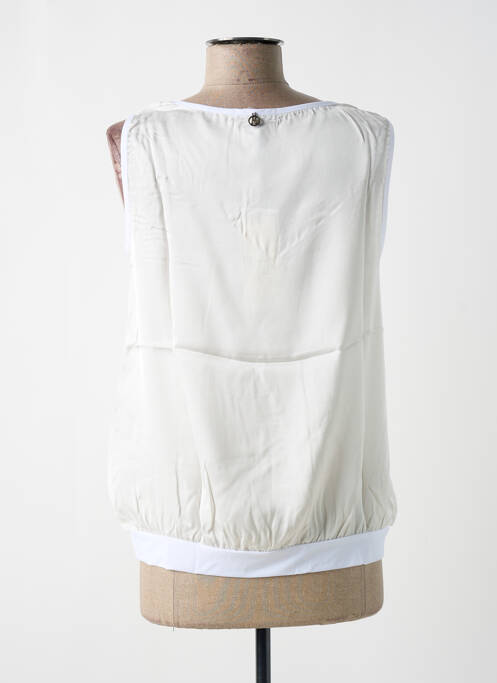 Top alb MALOKA femeie