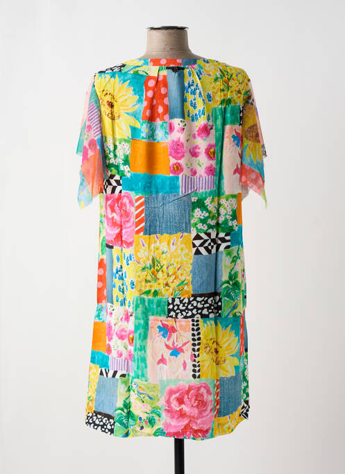 Rochie midi roz MALOKA femeie