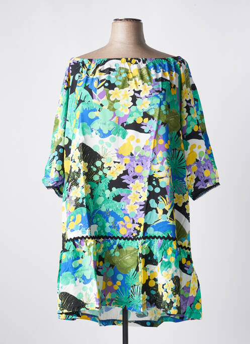 Rochie scurtă verde MALOKA femeie