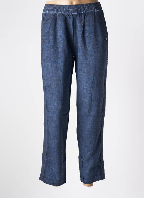 Pantalon drept albastru MALOKA femeie