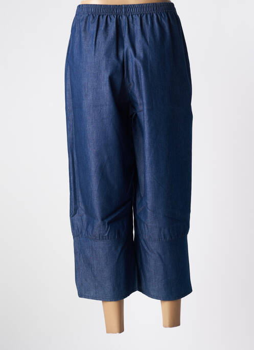 Pantalon trei sferturi albastru G!OZE femeie