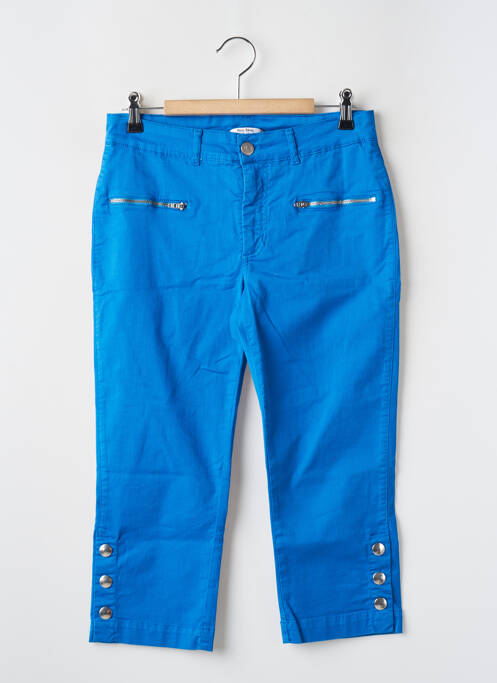 Pantalon trei sferturi albastru PAUL BRIAL femeie