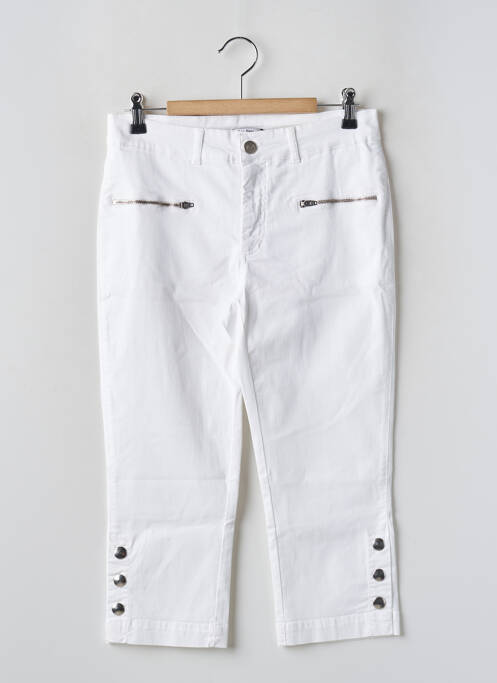 Pantalon trei sferturi alb PAUL BRIAL femeie