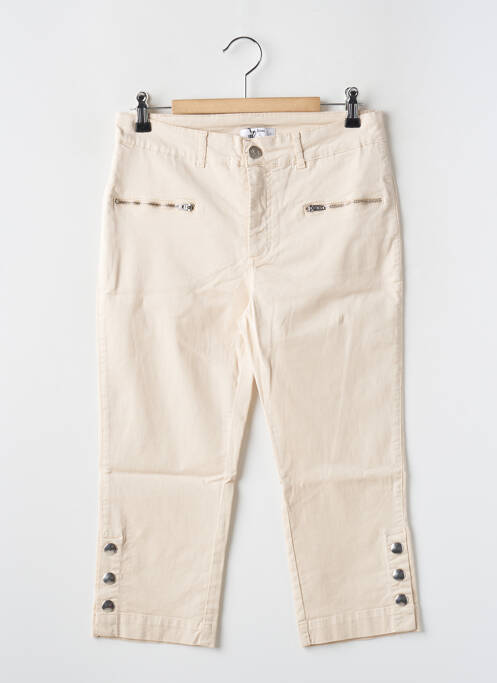 Pantalon trei sferturi bej PAUL BRIAL femeie