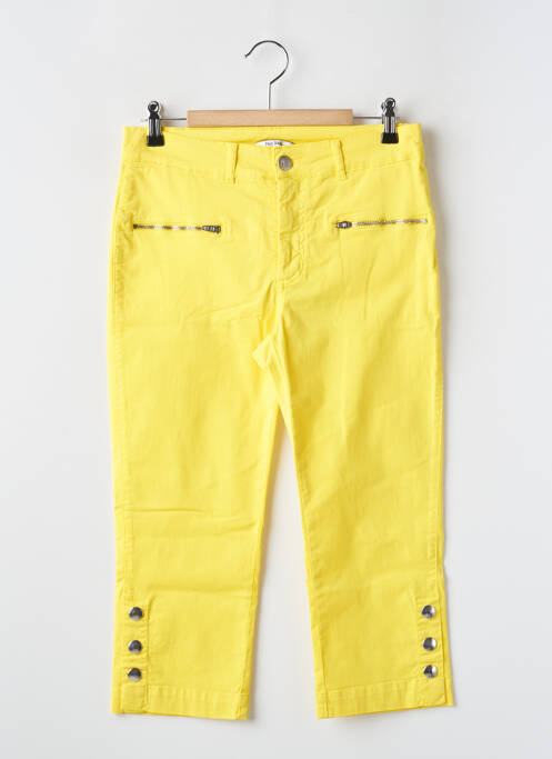 Pantalon trei sferturi galben PAUL BRIAL femeie