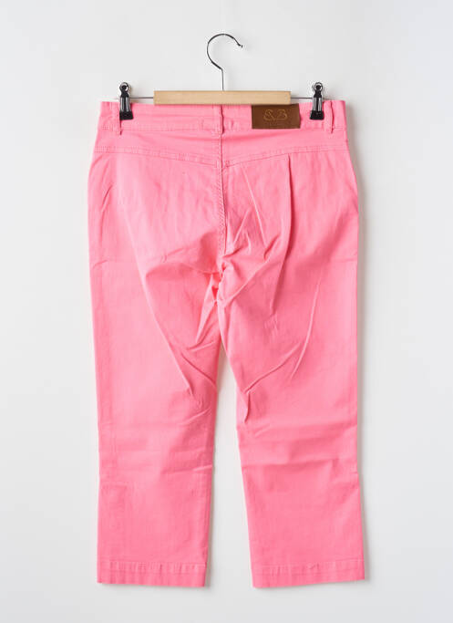 Pantalon trei sferturi roz PAUL BRIAL femeie