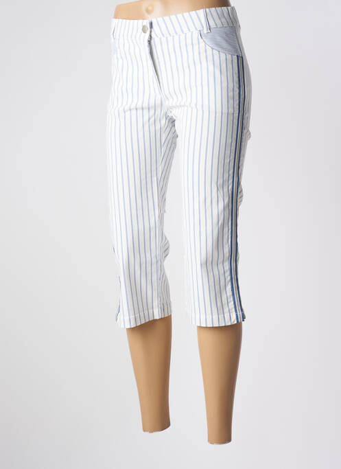 Pantalon trei sferturi albastru PAUL BRIAL femeie