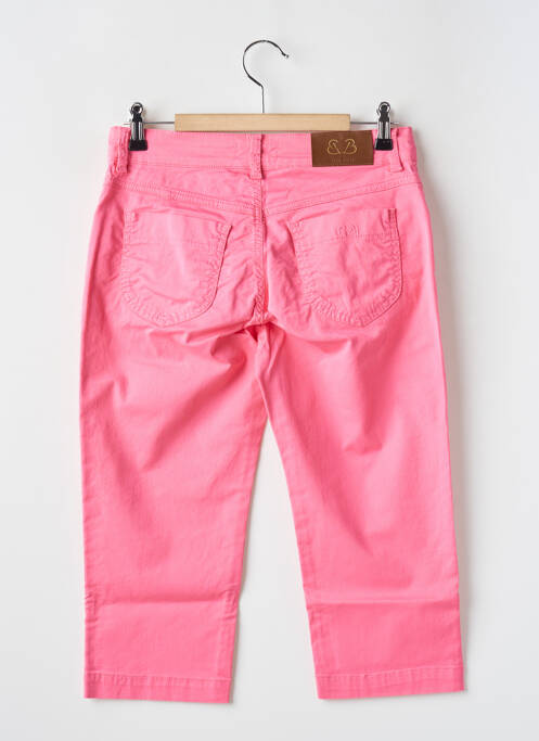 Pantalon trei sferturi roz PAUL BRIAL femeie