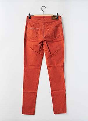 Pantalon slim portocalie PAUL BRIAL femeie