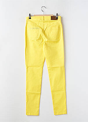 Pantalon slim galben PAUL BRIAL femeie