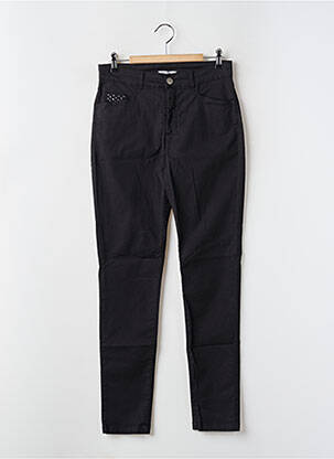 Pantalon slim negru PAUL BRIAL femeie