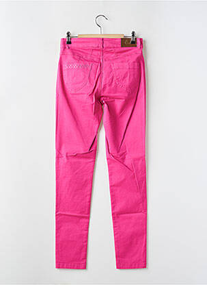 Pantalon slim roz PAUL BRIAL femeie