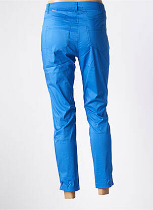 Pantalon slim albastru MALOKA femeie