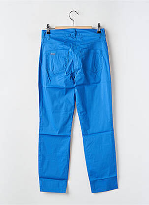 Pantalon slim albastru MALOKA femeie