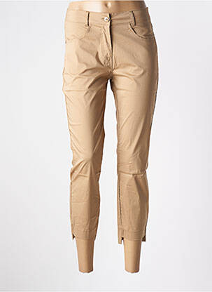 Pantalon 7/8 maro MALOKA femeie