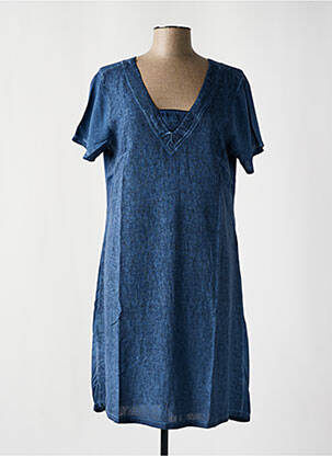 Rochie scurtă albastru MALOKA femeie