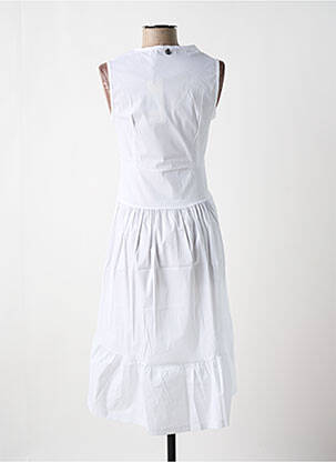Rochie midi alb MALOKA femeie
