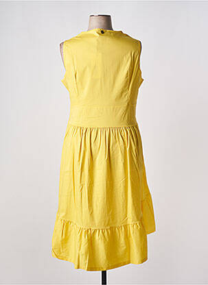 Rochie midi galben MALOKA femeie
