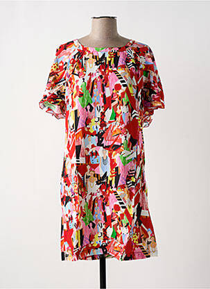 Rochie scurtă roșu MALOKA femeie