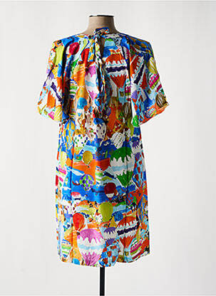 Rochie scurtă albastru MALOKA femeie