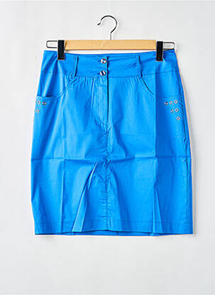 Fustă scurtă albastru MALOKA femeie