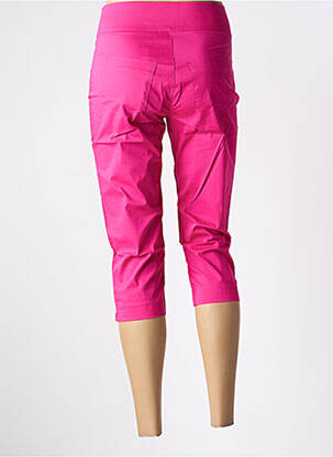 Pantalon trei sferturi roz MALOKA femeie