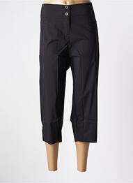 Pantalon trei sferturi negru MALOKA femeie