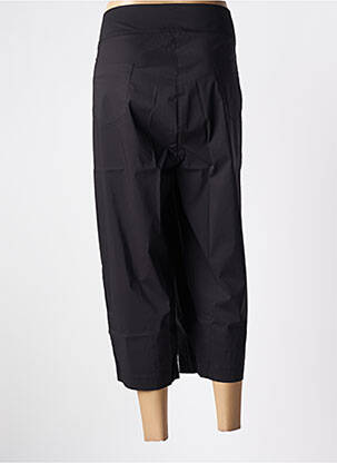 Pantalon trei sferturi negru MALOKA femeie