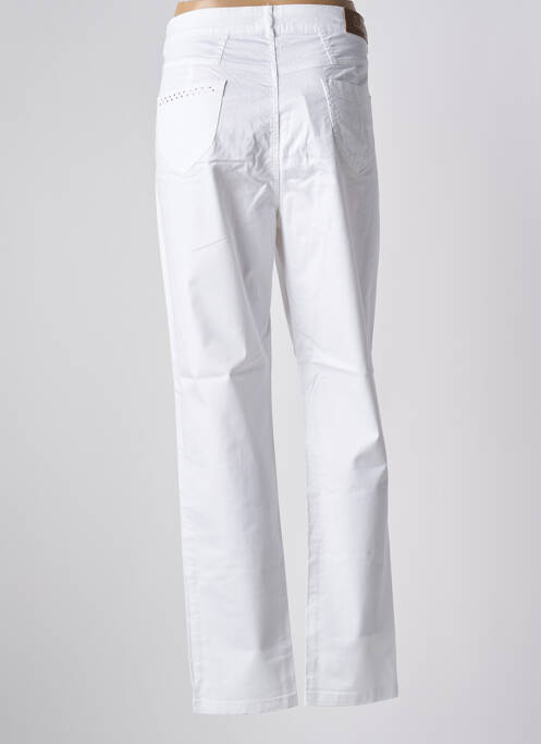 Pantalon slim alb PAUL BRIAL femeie