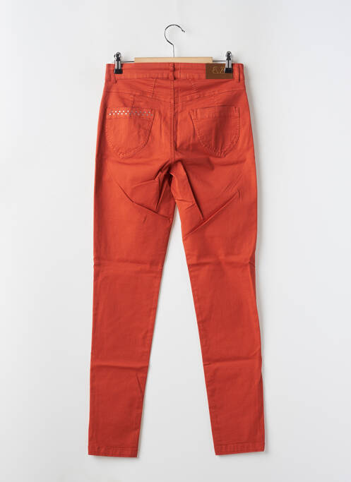 Pantalon slim portocaliu PAUL BRIAL femeie