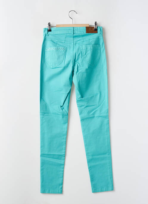 Pantalon slim albastru PAUL BRIAL femeie