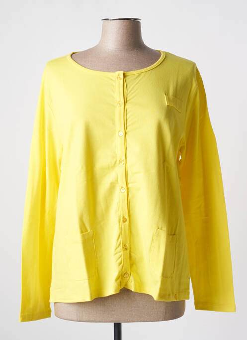 Vestă cu mâneci lungi galben PAUL BRIAL femeie